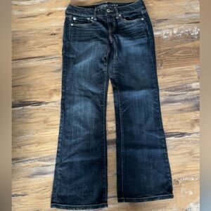 NWOT American eagle low rise flare jeans 2S